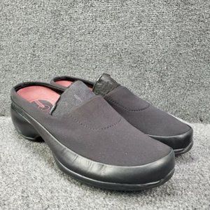 Merrell Womens Spire Black Slip On Slide Shoes Size 8